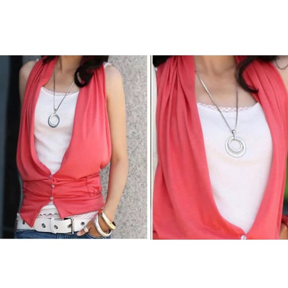 Crystal Rhinestone Silver Plated Pendant Necklace - Picture 3 of 4